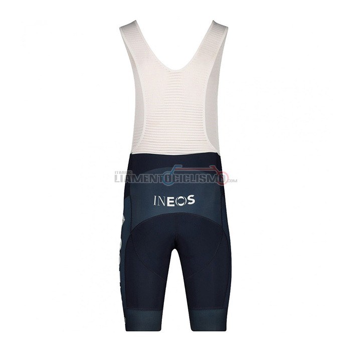 Abbigliamento Ciclismo Ineos Grenadiers Manica Corta 2022 Rosso Blu